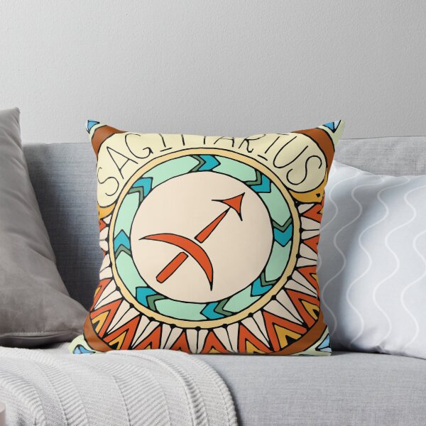 Item preview, Sagittarius Zodiac Sign Colorful Birth Horoscope designed and sold by peter2art.