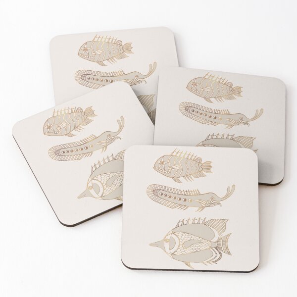 Item preview, Fantastical Fish 1 - Natural designed and sold by Olooriel.