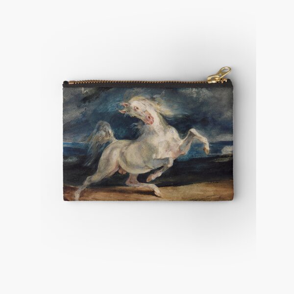 Item preview, Horse Frightened by Lightning by Eugène Delacroix (1825 - 1829) designed and sold by allhistory.