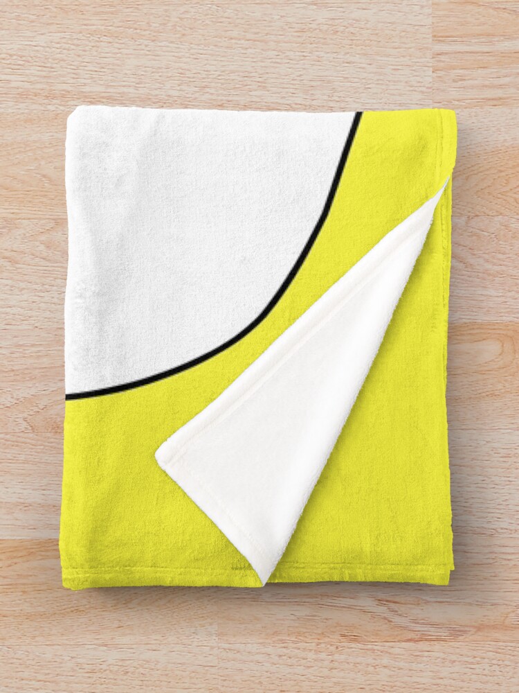 "Cute Fried Egg" Throw Blanket by designminds Redbubble