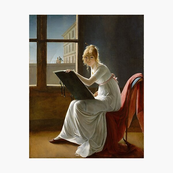 Item preview, Charlotte du Val d'Ognes by Marie-Denise Villers (1801) designed and sold by allhistory.