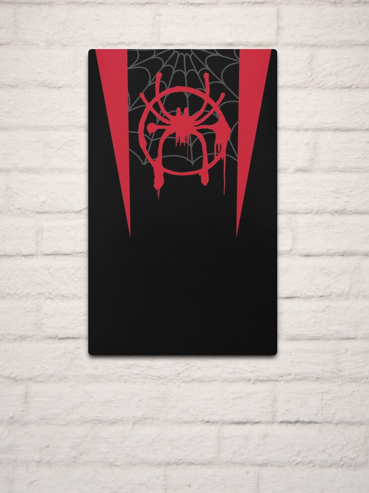 Miles Morales Costume - Into the Spider Verse Metal Print for Sale by  Federico Melega