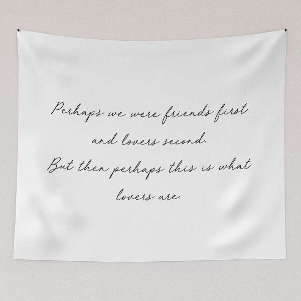 Item preview, perhaps we were friends... designed and sold by tablespoon.