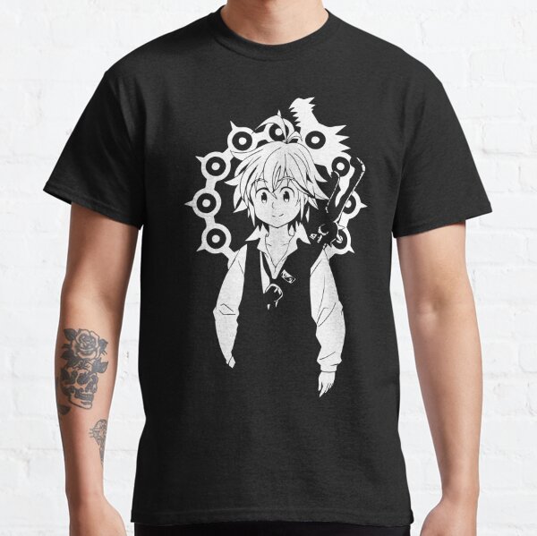 Meliodas T Shirts Redbubble - meliodas roblox shirt