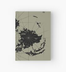 Cuaderno de tapa dura FF7 Vintage Map - Black Edition