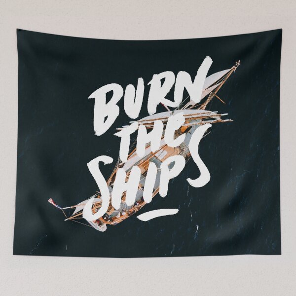 Item preview, BURN THE SHIPS designed and sold by Skyler Orion X.