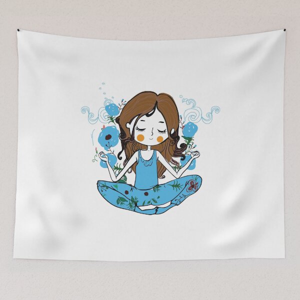 Item preview, Yoga girl designed and sold by HSGDesignz.