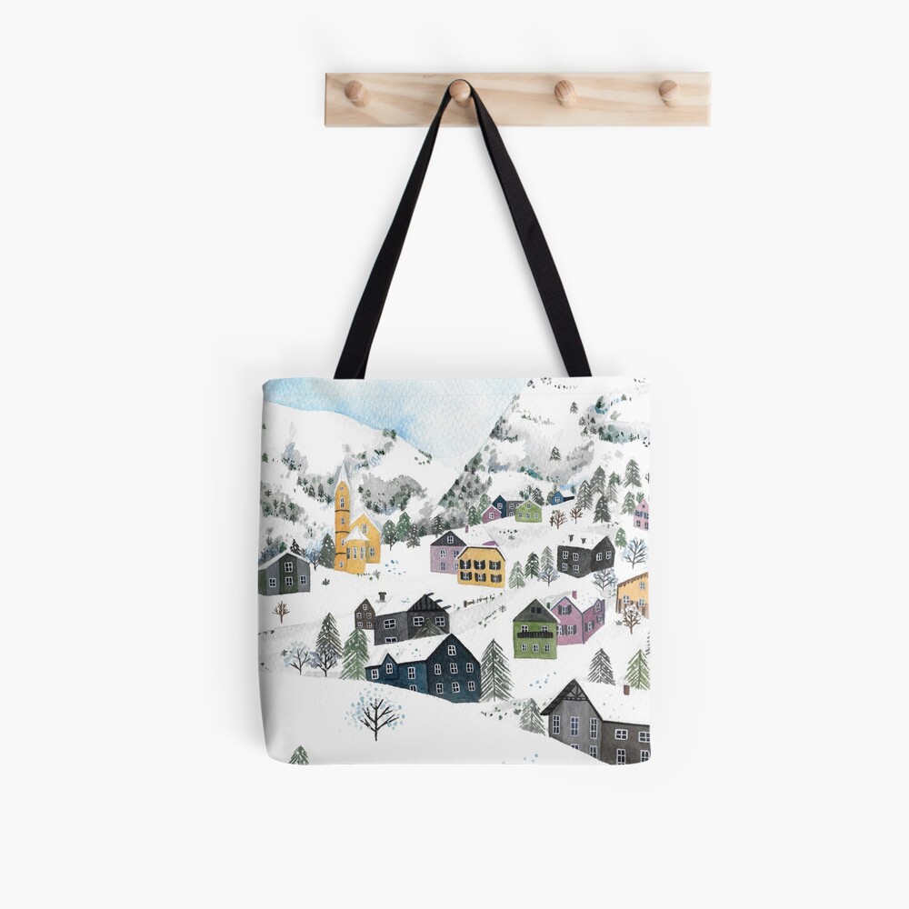 Vista previa del artículo con la obra «Bolsa estampada de tela», diseñado y vendido por paulahurtado.