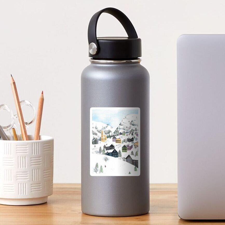 Vista previa del artículo con la obra «Pegatina», diseñado y vendido por paulahurtado.