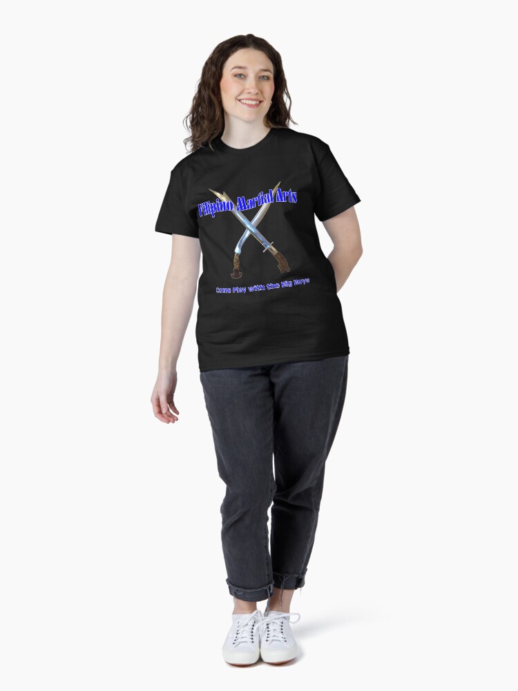 Thumbnail 4 of 7, Classic T-Shirt, FMA, Filipino Martial Arts designed and sold by DfaProductions.