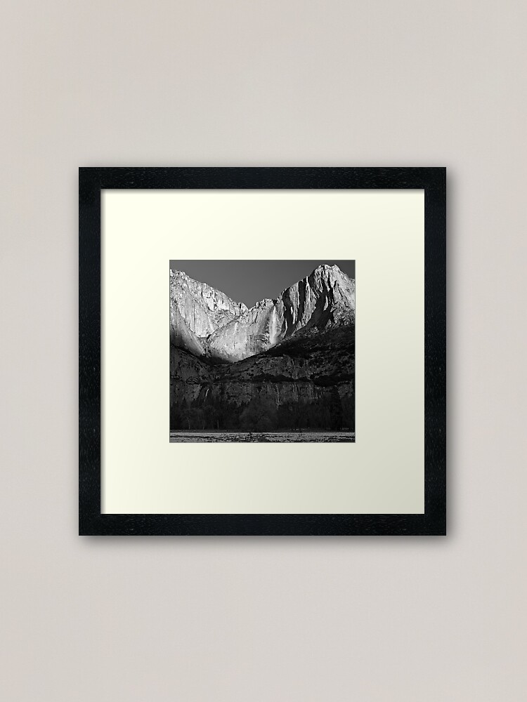 Thumbnail 1 of 7, Framed Art Print, Yosemite Valley Winter Panorama designed and sold by ZanePaxton.