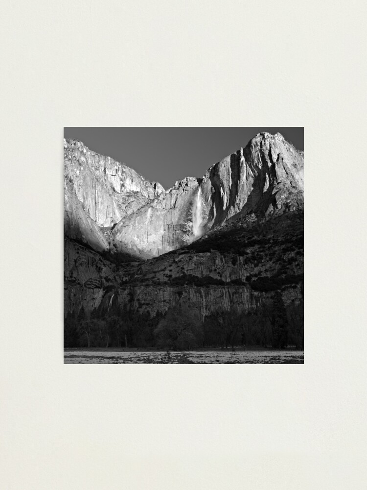 Thumbnail 1 of 3, Photographic Print, Yosemite Valley Winter Panorama designed and sold by ZanePaxton.