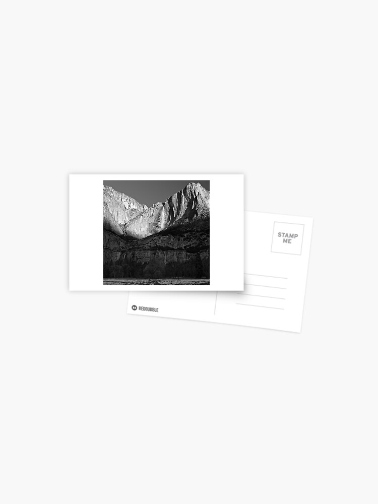 Thumbnail 1 of 2, Postcard, Yosemite Valley Winter Panorama designed and sold by ZanePaxton.