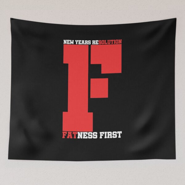 Item preview, New Year's resolution overweight first designed and sold by Fotogreasy.