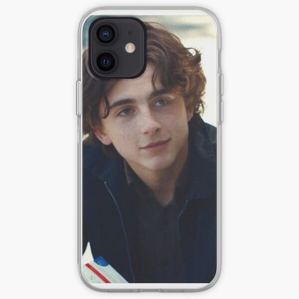 timothee chalamet Funda blanda para iPhone