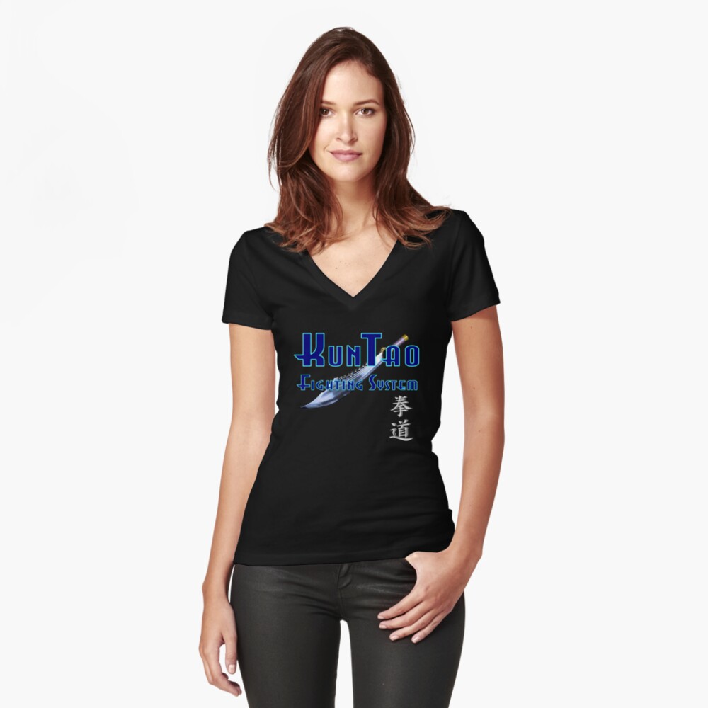 Item preview, Fitted V-Neck T-Shirt designed and sold by DfaProductions.