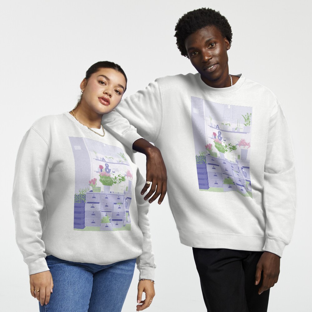 Vista previa del artículo con la obra «Sudadera sin capucha», diseñado y vendido por paulahurtado.