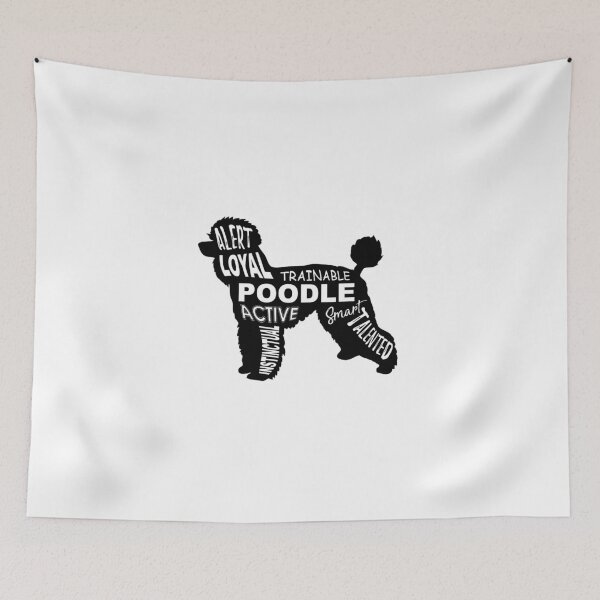 Item preview, poodle designed and sold by ArtjomDesign.