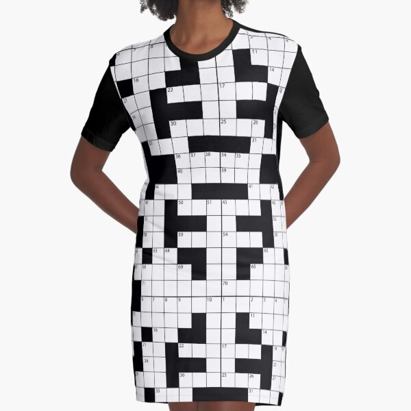 Crossword Game! Graphic T-Shirt Dress