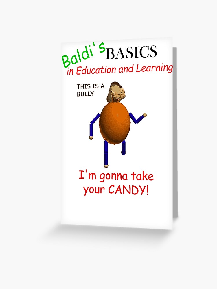 Roblox Baldis Basics Bully