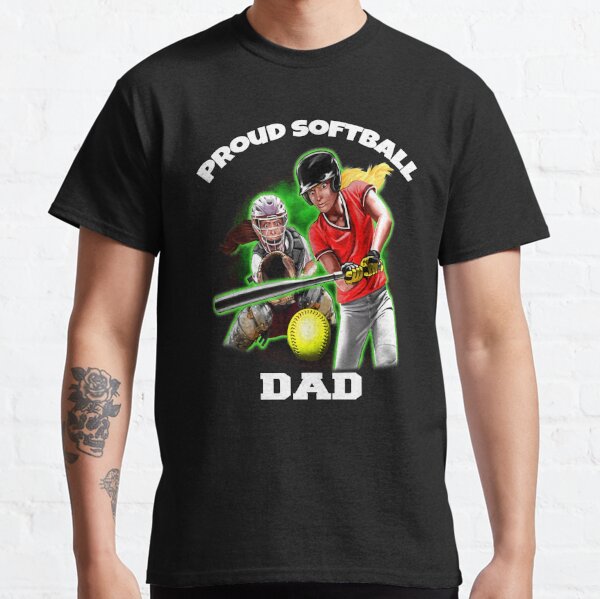 Addblue Softball Cool Tee Shirt Dad Full Time Tshirt