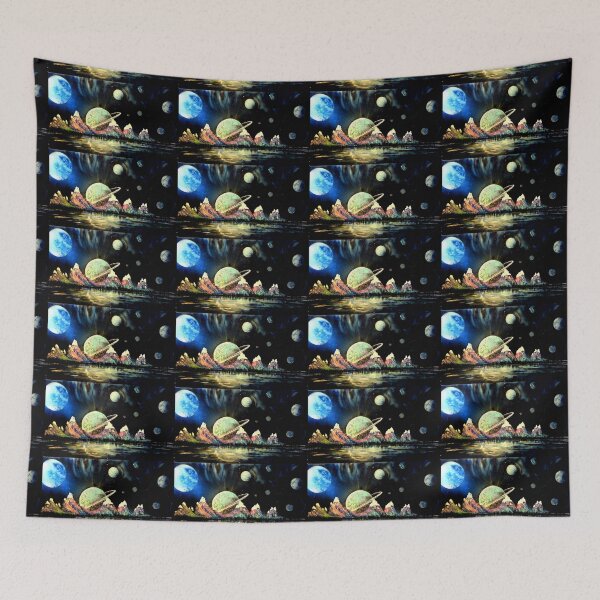 Item preview, Beyond Earth Space-scape  designed and sold by Fly A Kite Kerr.