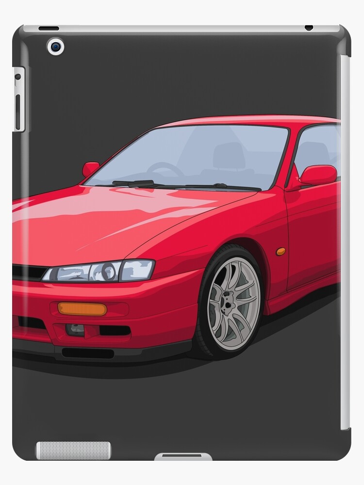 0sx 240sx S14 Kouki Red Ipad Case Skin By Artymotive Redbubble