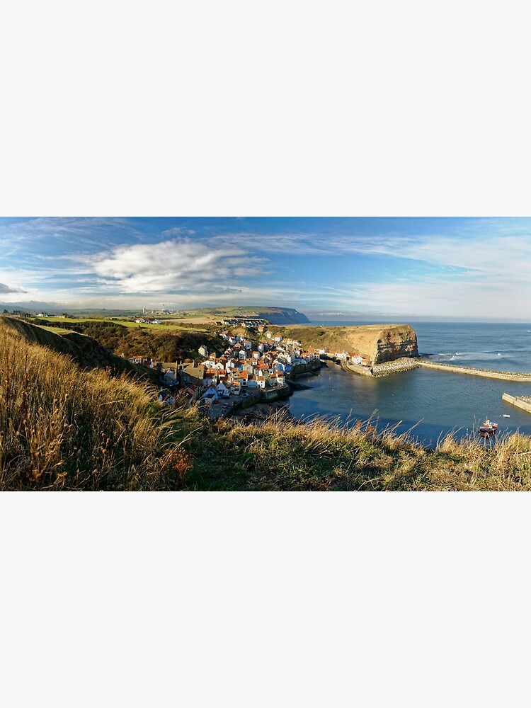Thumbnail 3 of 3, Art Print, Staithes, North Yorkshire designed and sold by sjbowen.