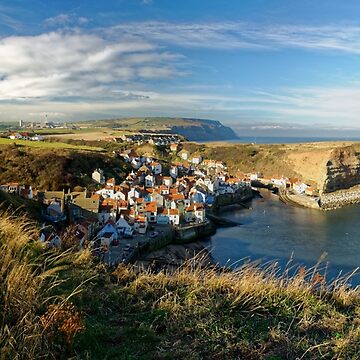 Artwork thumbnail, Staithes, North Yorkshire by Simon Bowen