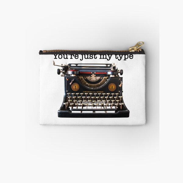 Item preview, Valentine's day gift, just my type, typewriter nostalgic vintage designed and sold by TShirtTiger.