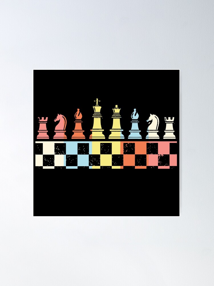 Alekhines Defense Chess' Poster, picture, metal print, paint by