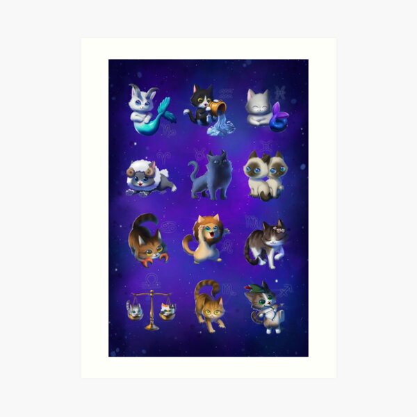 Signes du Zodiaque Impression artistique