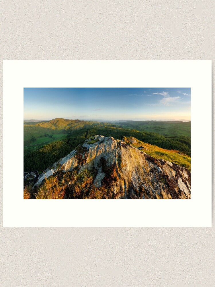 Thumbnail 1 of 3, Art Print, South from Creag a Chapuill designed and sold by sjbowen.