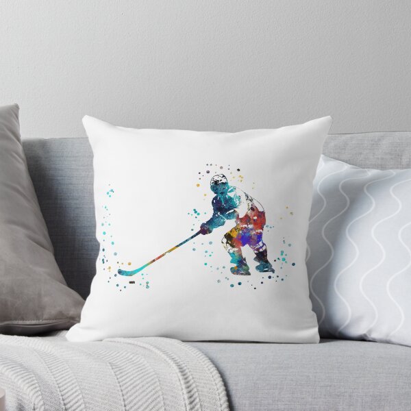 Artikelvorschau, Hockey Spieler entworfen und verkauft von Rosaliartbook.