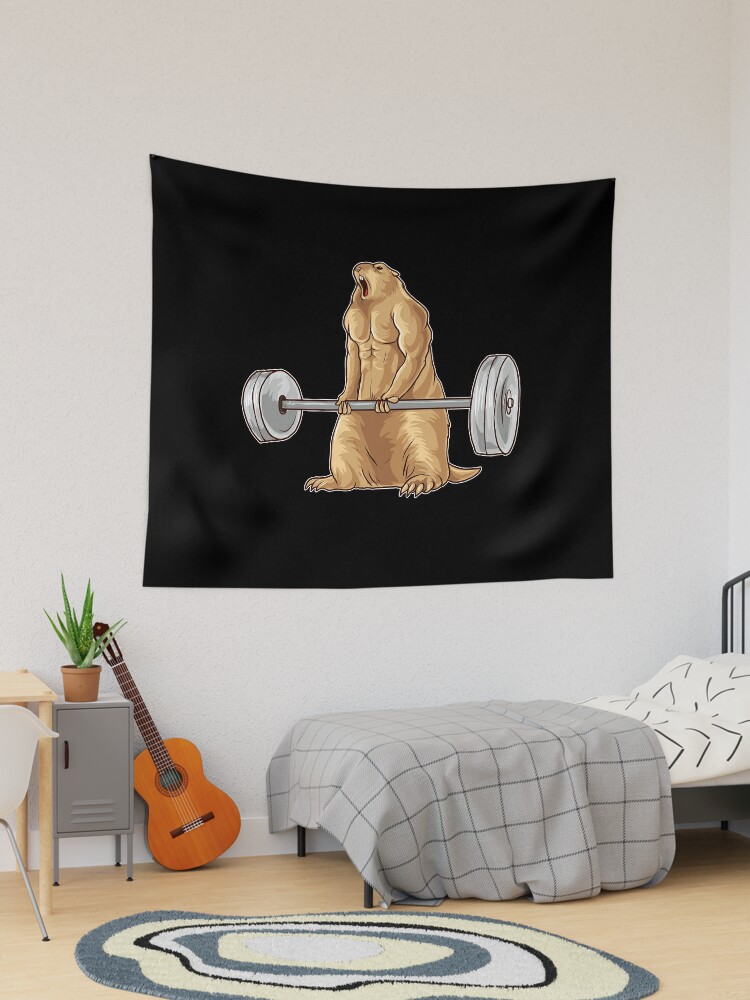 Gym Swole Rat Bodybuilder Weightlifter Gift Tapestry for Sale by  Jackrabbit Rituals