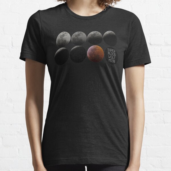 Super Blood Wolf Moon Essential T-Shirt