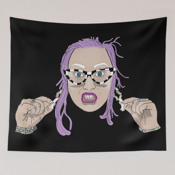 Item preview, Self Portrait-black designed and sold by BohoScribbles.