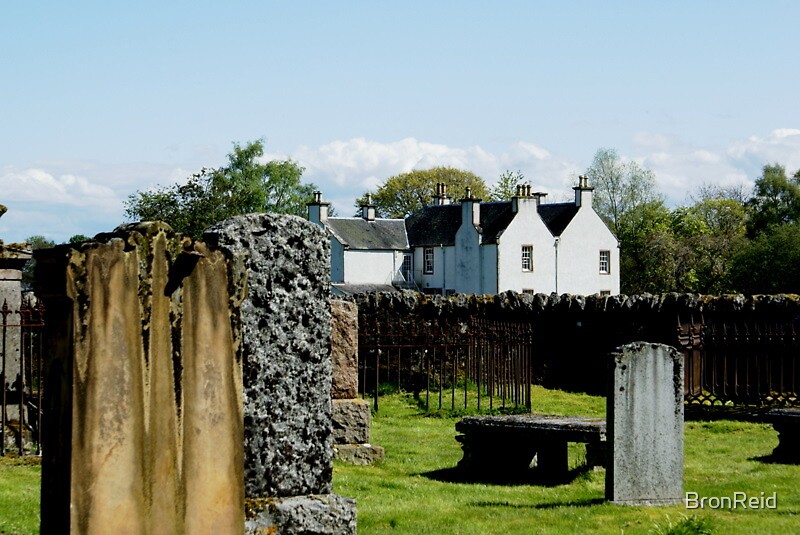 "The Old Manse, Contin Island, Rossshire, Scotland" by BronReid