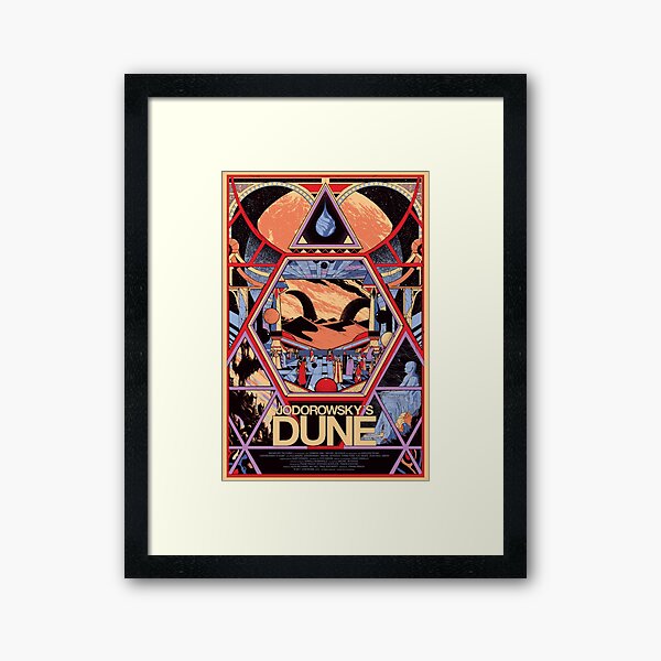 Fan Art: Jodorowsky's Dune Framed Art Print