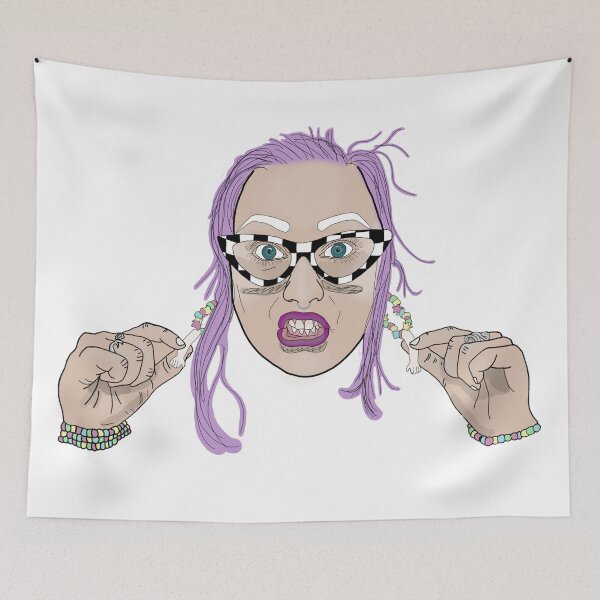 Item preview, Self Portrait- white designed and sold by BohoScribbles.