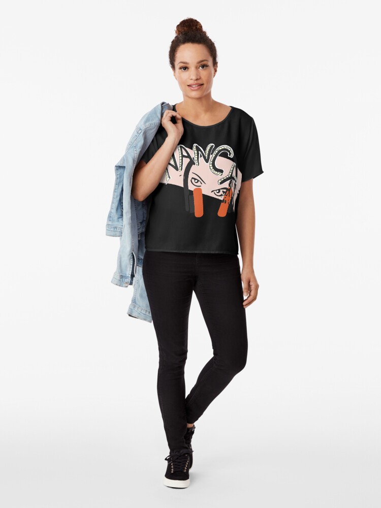 Alternate view of Nancy de Diablero Chiffon Top