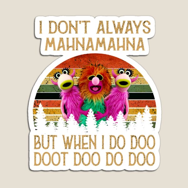 Mahna Mahna do do do do do Muppets Christmas Ornament/Magnet/DHM 