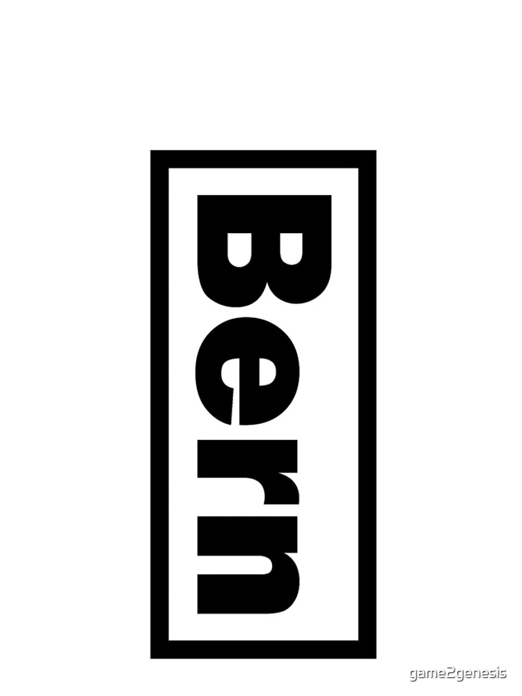 Thumbnail 4 of 4, iPhone Case, Lettering Bern designed and sold by game2genesis.