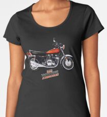 1972 Kawasaki 900 Z1 by MotorManiac Women's Premium T-Shirt