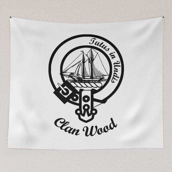 Artikelvorschau, Clan Wood entworfen und verkauft von BagTown Clans.