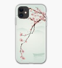 Whimsical Pink Cherry Blossom Tree iPhone Case