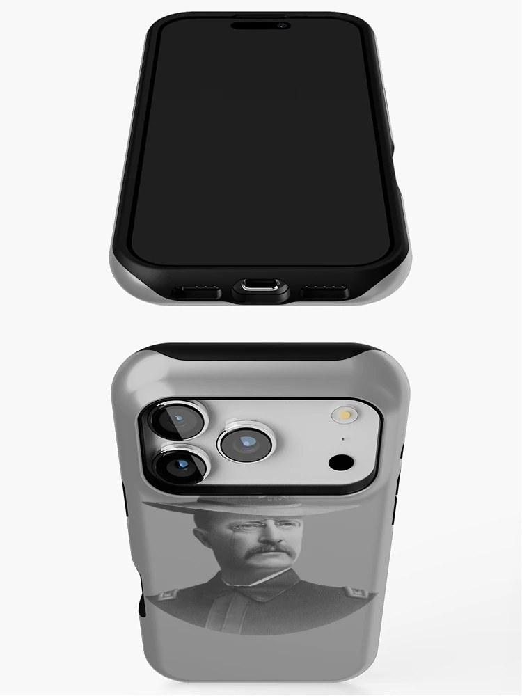 Thumbnail 3 of 4, iPhone Case, Colonel Teddy Roosevelt - Rough Riders designed and sold by warishellstore.