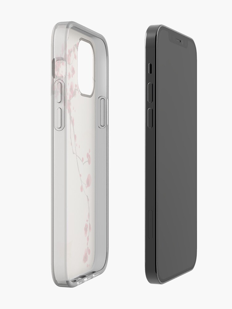Alternate view of Whimsical Red Cherry Blossom Tree iPhone Case & Cover