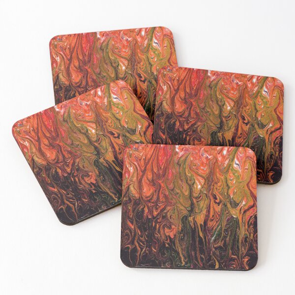 Artikelvorschau, Flammenrotes Gold entworfen und verkauft von WILD CROW STUDIO.