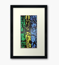 cool girls Framed Print